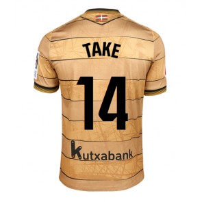 Real Sociedad Takefusa Kubo #14 Replika Udebanetrøje 2024-25 Kortærmet